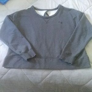 Open back puma sweater